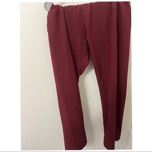 Figs Livingston Scrub Pant, burgundy, L
